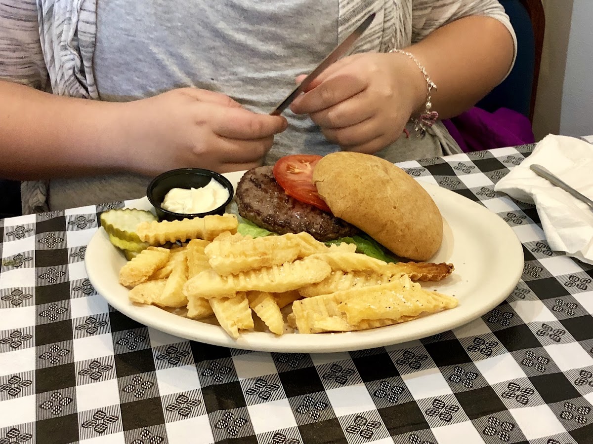 Gluten-Free Hamburger