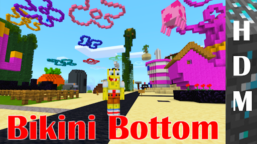 Screenshot Bikini Bottom Bob MCPE