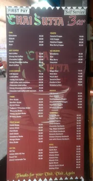 Chai Sutta Bar menu 2