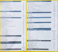 Sunshine Bar And Restaurant D menu 1