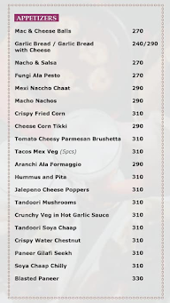 Flamiingo Lounge menu 3