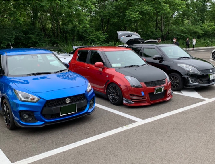 スイフトスポーツのUN'K.O Racing・撮影会に関するカスタム事例の投稿画像1枚目