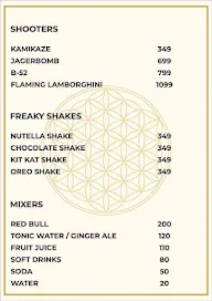 Orion Boho Botany Bar menu 5