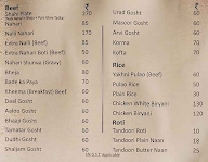 Sanju Baba Shop menu 3