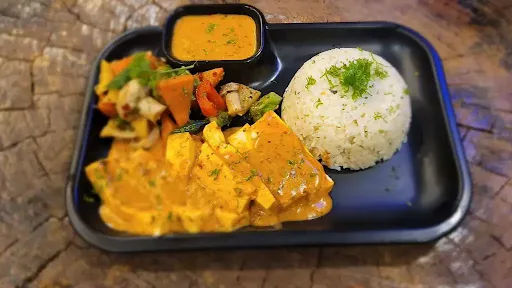 Paneer Steak With Creamy Rice