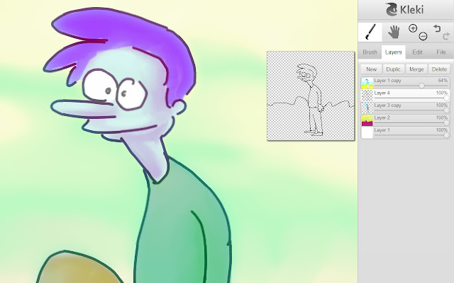 How To: Draw Yourself on Kleki 