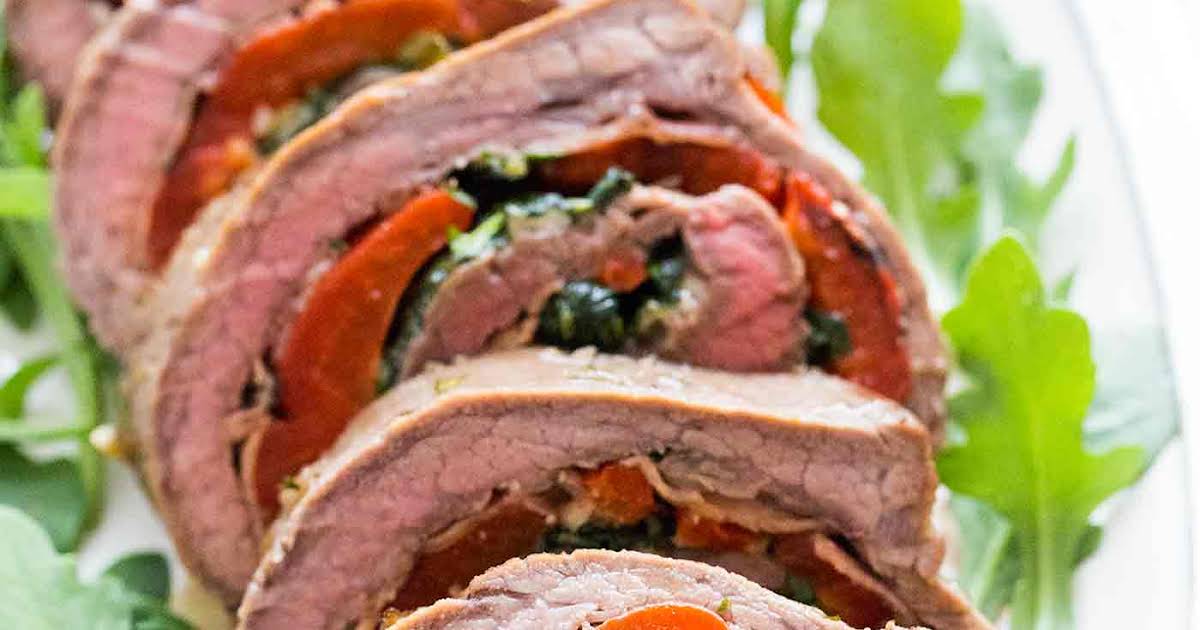 Rolled Stuffed Flank Steak Recipes | Yummly