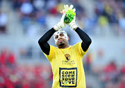 Itumeleng Khune of South Africa during the 2018 World Cup Qualifiers football match between South Africa and Senegal at Peter Mokaba Stadium, Polokwane on 10 November 2017.