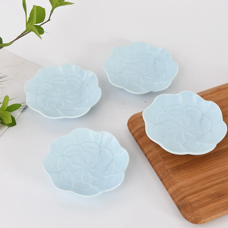 Japanse creatieve keramische kruidenbordjes voor in huis, perfect voor sauzen, dips en hapjes. Voeg elegantie toe aan je tafel!
