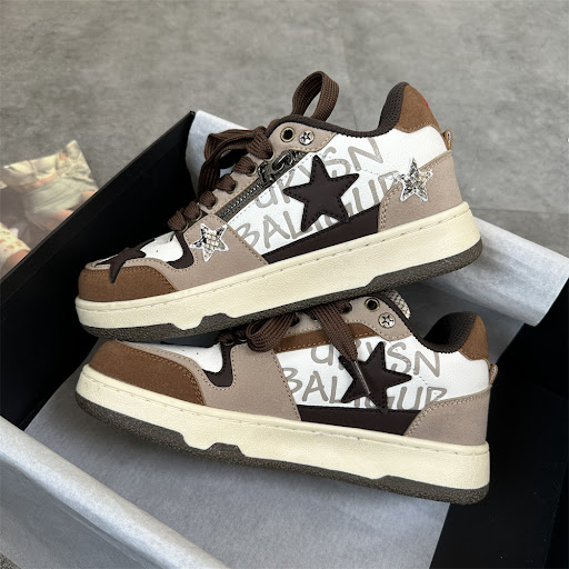 Title 7, Womens Casual Low-top Sneakers with Niche Desi...
