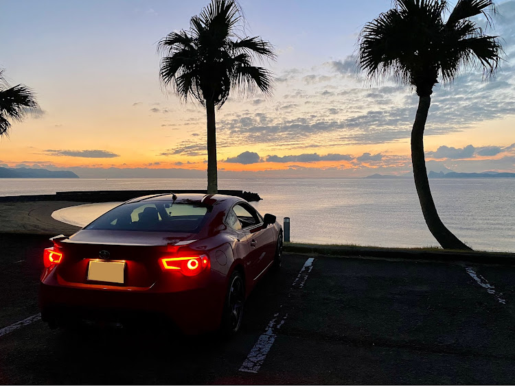 86の86 zn6・12月もよろしくお願いします・ドライブ・海と愛車・夕焼けに関するカスタム事例の投稿画像2枚目