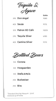 The Brew & Barbeque menu 2