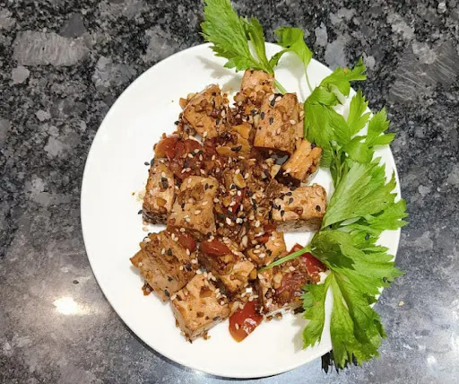 Vegan Garlic Tofu