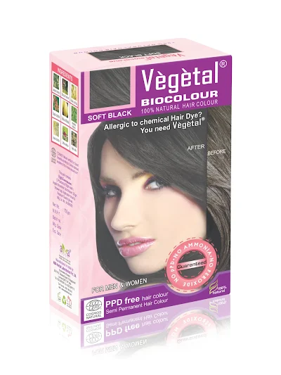 Vegetal Bio Colour - Soft Black - 150 g