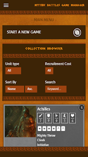 Mythic Battles Game Manager 4.0.3 APK + Mod (Unlimited money) untuk android