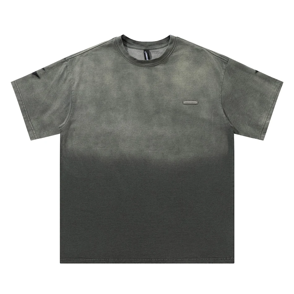 Gradient Retro Koszulka bez rękawów dla pary Stylowy top dla niego i dla niej Komfort i retro design Wyjątkowy wygląd na każdą okazję