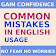 Common English Mistakes icon