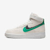 air force 1 high se summit white / black / sesame / neptune green