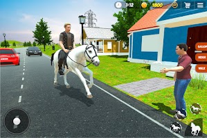 Offroad Horse Taxi Driver Sim Screenshot