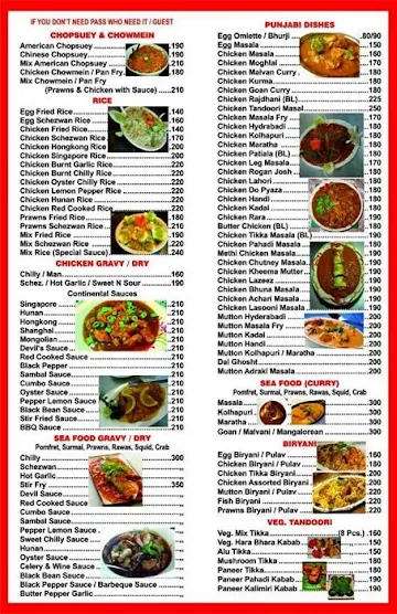 A2B - Adyar Ananda Bhavan menu 