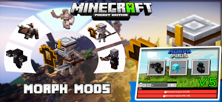 Minecraft Earth Mobs (Bedrock Addon) Minecraft Mod