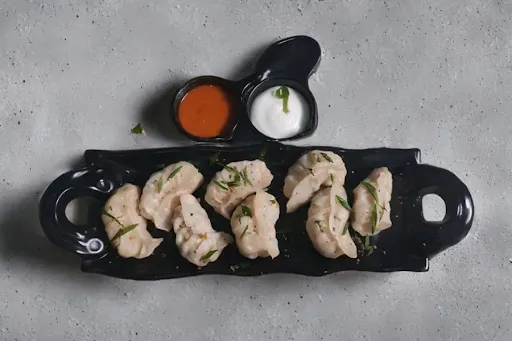 Chicken Steamed Momos [10 Pieces]