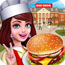 Download High School Café Girl: Burger Serving Coo Install Latest APK downloader