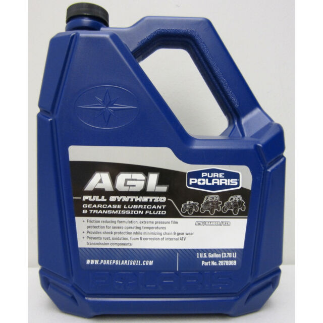 Polaris Transmission/Gearcase Fluid is also perfect for Polaris vehicles.