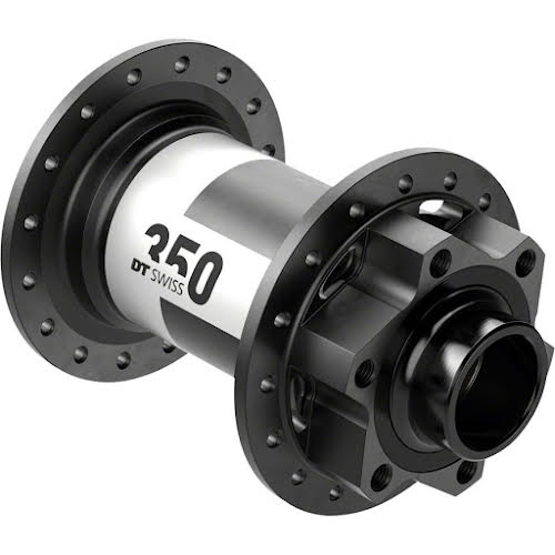 DT Swiss 350 Front Hub - 20 x 110mm DH Boost 6-Bolt Black 32H