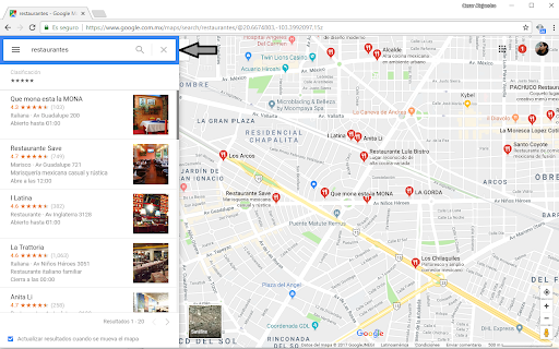 Directorio Google Maps