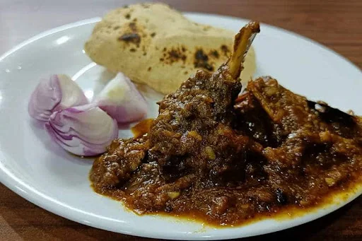 Mutton Masala [2 Pieces] With 3 Tawa Butter Roti