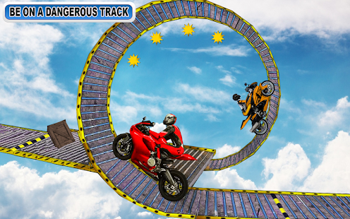  Racing Moto Bike Stunt : Impossible Track Game- 스크린샷 미리보기 이미지  