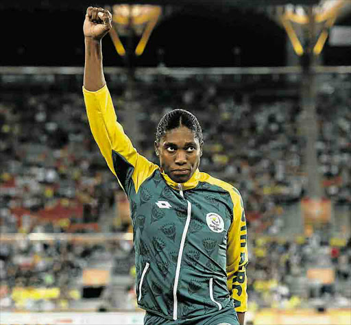 Caster Semenya faces a tough fight to continue competing after the International Association of Athletics Federations passed new, more stringent regulations regarding athletes with hyperandrogenism. Picture: GALLO IMAGES