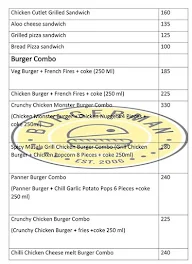 Burger G Point menu 6