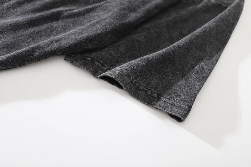 T-shirt Rétro Américaine Style Japonais Été Ukiyo-e Fille Tatouage Manches Courtes Neuve – Confort et Originalité pour l'été
