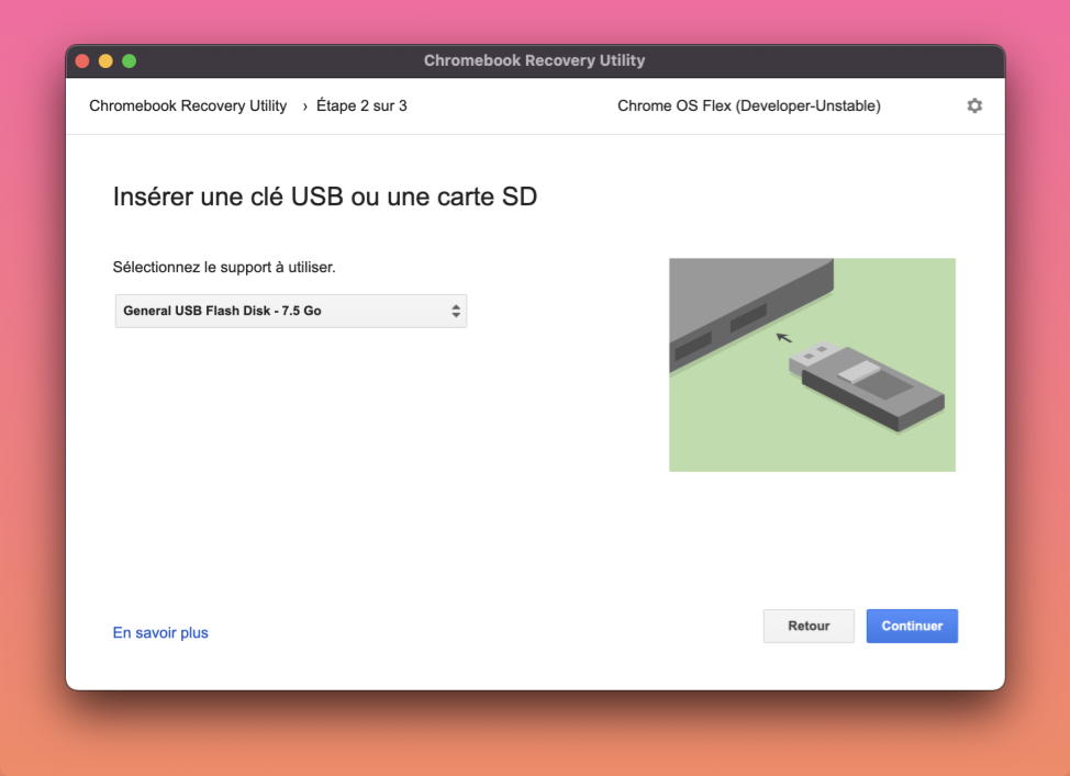 Choisir Votre clé USB 