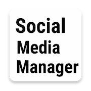 Social Media Manager for Facebook and Twitter  Icon