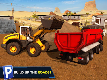 Construction city Truck Parking Simulator Games 1.0 APK + Mod (Unlimited money) for Android