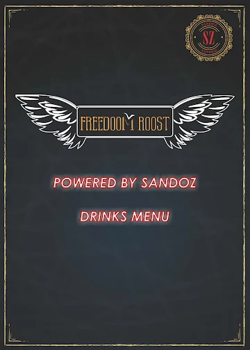 Freedom Roost menu 