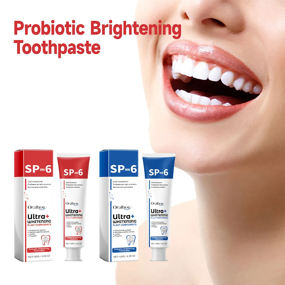 Probiotics Toothpaste Oral Cleaning Fragrance Achieve a healthier mouth with this toothpaste. Promotes fresh breath, str