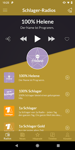 Screenshot Schlager-Radio
