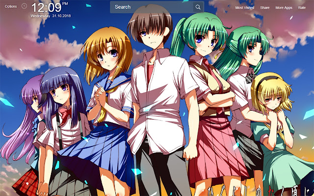 When They Cry - Higurashi Wallpapers Theme