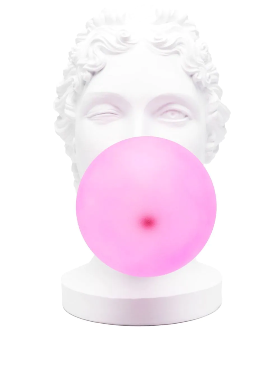 Grace Bubblegum lamp.