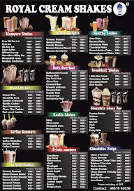 Royal Berry And Royal Cream Shakes menu 2