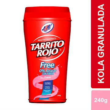 Tarrito Rojo Free Fresa x 240 gr  