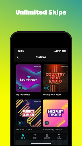 Screenshot Amazon Music: Songs & Podcasts