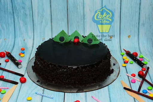 Eggless Choco Chip Cake