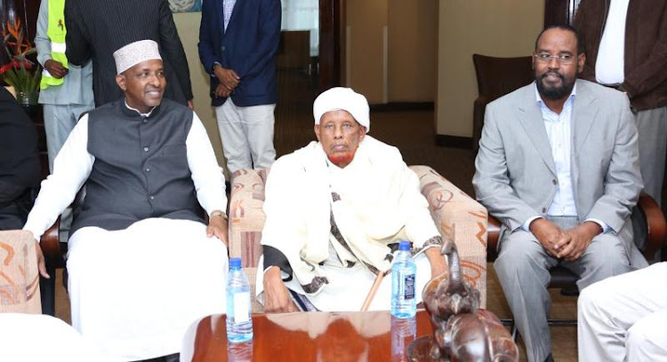 Northern Kenyan leaders host Degodia Supreme leader Wabar Abdille