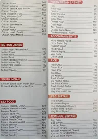 Jaya Prabha Restaurant & Bar menu 4