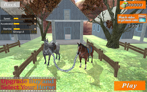 Chained Horse Racing Game 2021